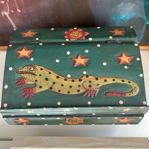 Vintage Celestial Sun and Moon Box rare - Picture 1 of 16